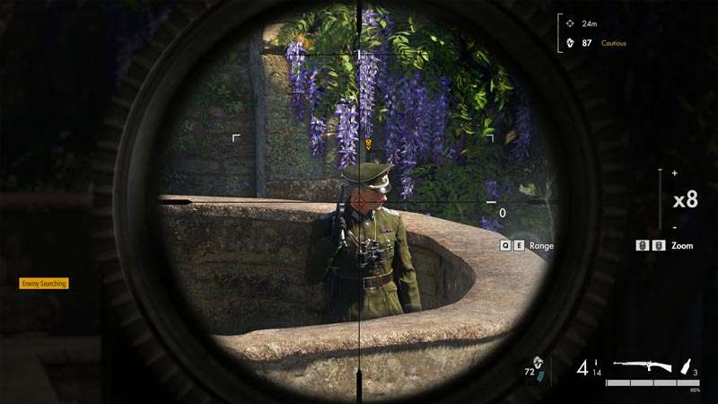 اسکرین شات از بازی Sniper Elite 5