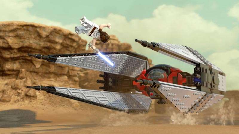 اسکرین شات از بازی LEGO Star Wars: The Skywalker Saga