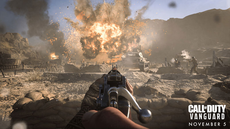 اسکرین شات از بازی Call of Duty: Vanguard
