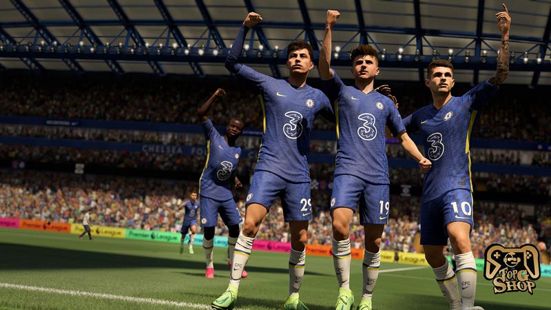 اسکرین شات از بازی FIFA 22