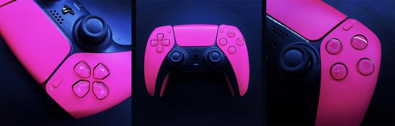 دوال سنس صورتی - DualSense Nova Pink