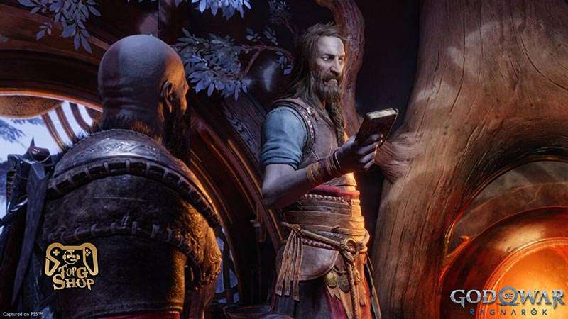 اسکرین شات از بازی God of War: Ragnarok