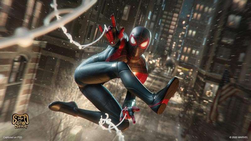 اسکرین شات از بازی Spider Man Miles Morales