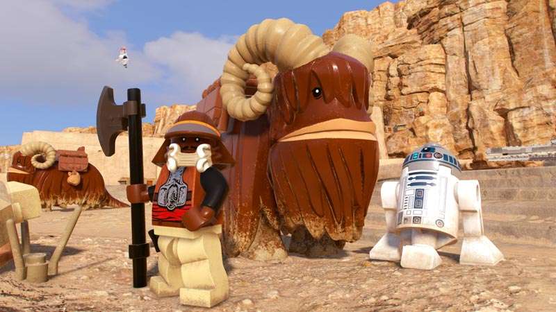 اسکرین شات از بازی LEGO Star Wars: The Skywalker Saga